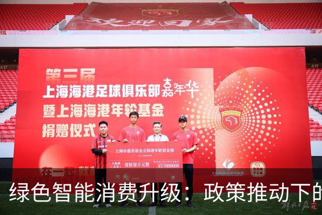 绿色智能消费升级:政策推动下的市场新趋势